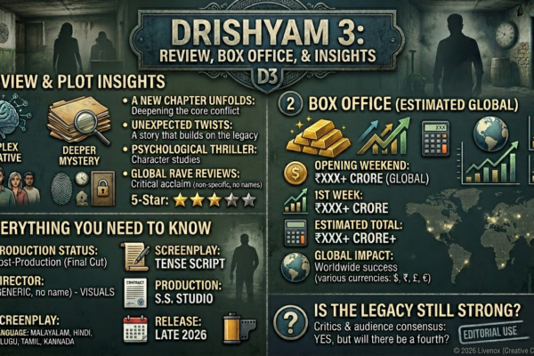 Drishyam 3 Review, Box Office & Everything You Need to Know Georgekutty Is Back — But Is the Franchise