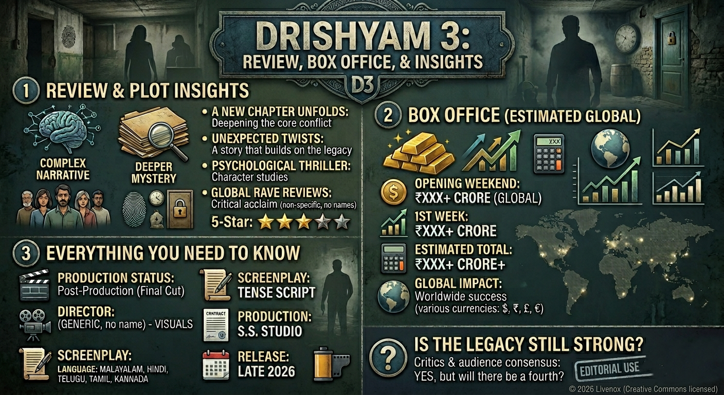 Drishyam 3 Review, Box Office & Everything You Need to Know Georgekutty Is Back — But Is the Franchise