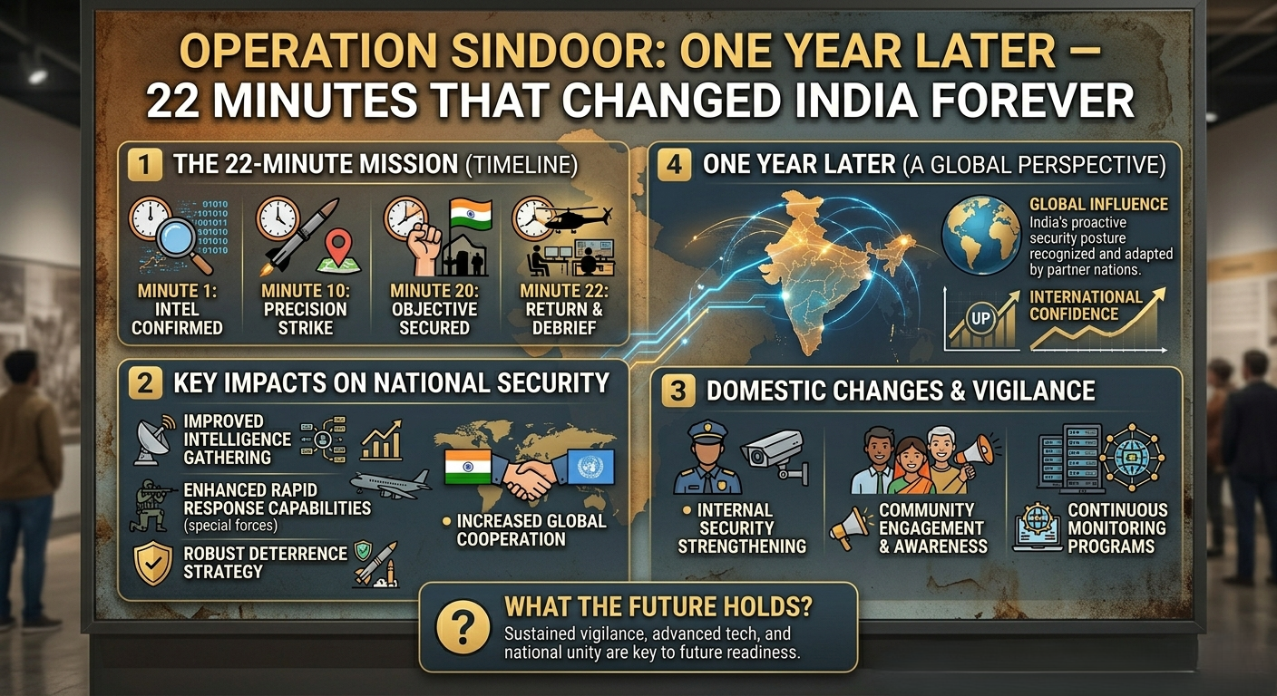 Operation Sindoor One Year Later — 22 Minutes That Changed India Forever