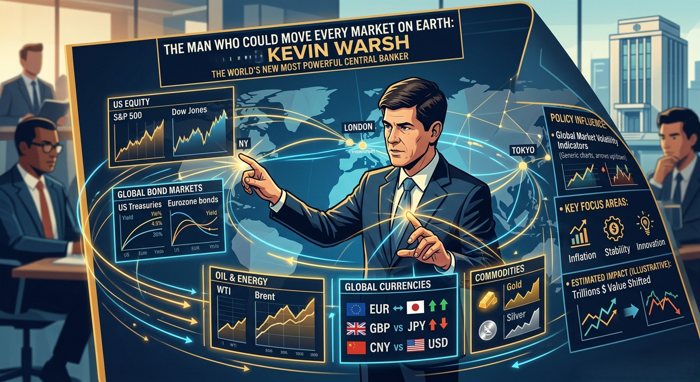 The Man Who Could Move Every Market on Earth Meet Kevin Warsh, the World’s New Most Powerful Central Banker