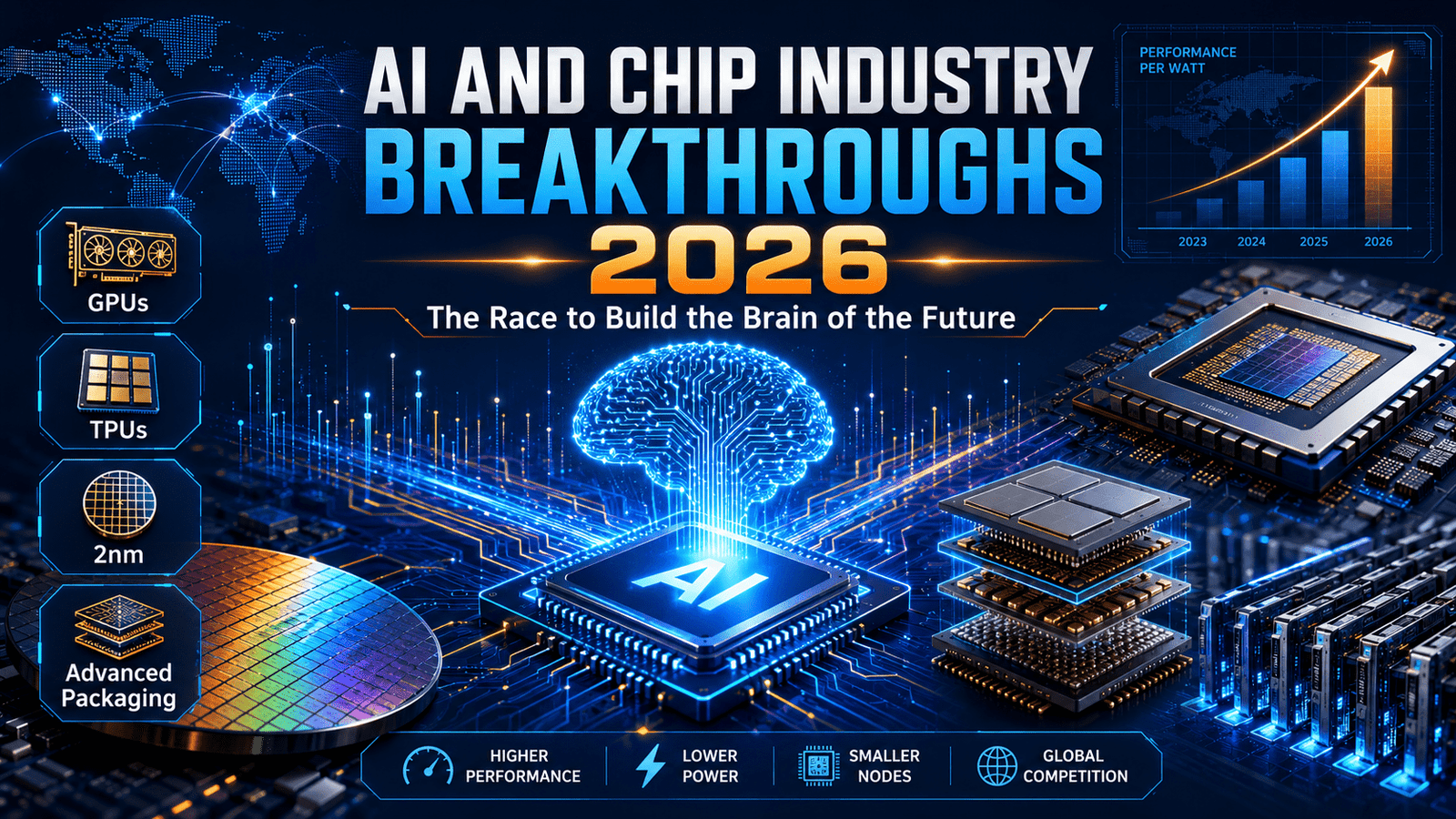 AI and Chip Industry Breakthroughs 2026 The Race to Build the Brain of the Future