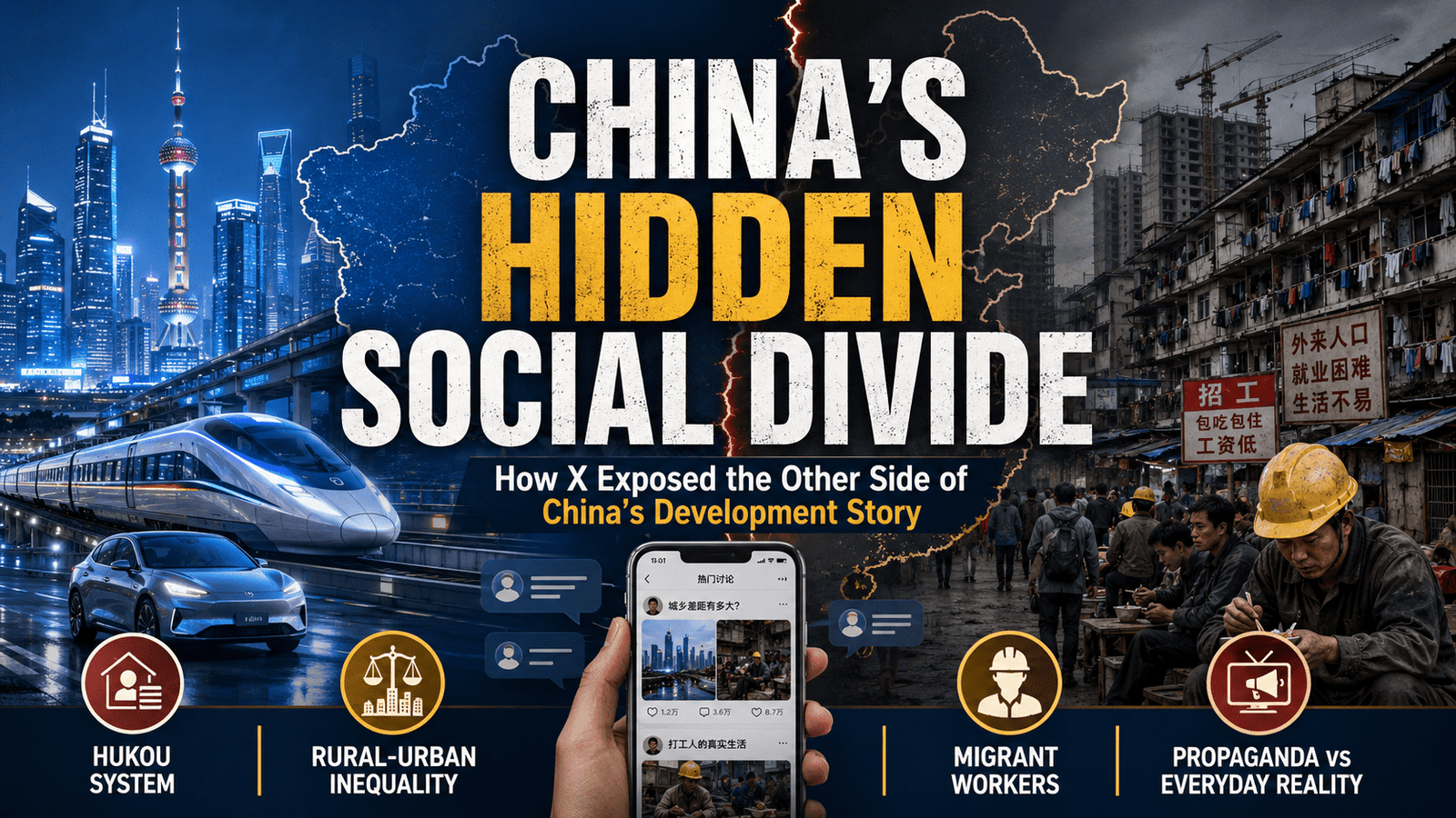 China’s Hidden Social Divide How X Exposed the Other Side of China’s Development Story