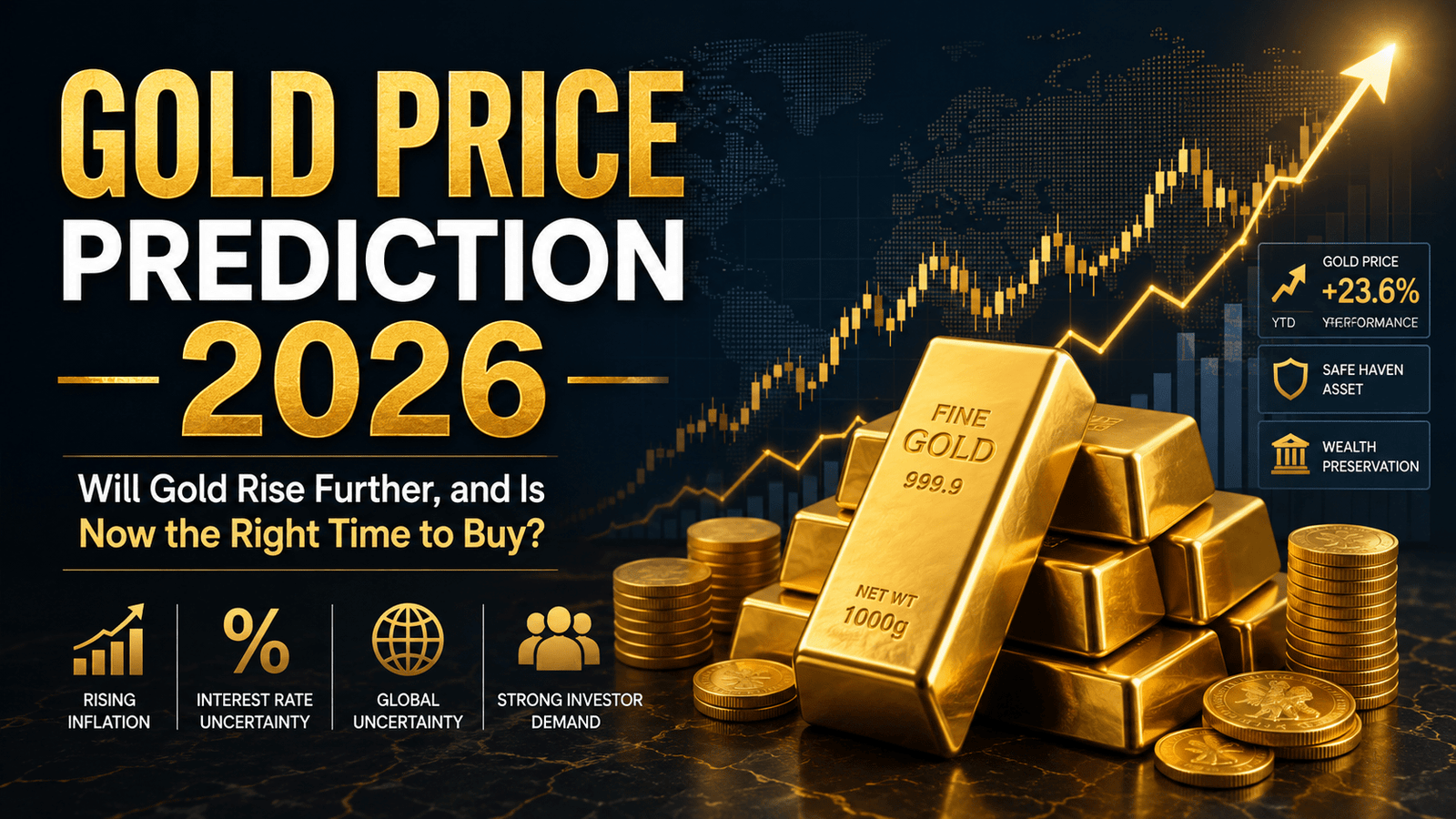 Gold Price Prediction 2026 Will Gold Rise Further, and Is Now the Right Time to Buy