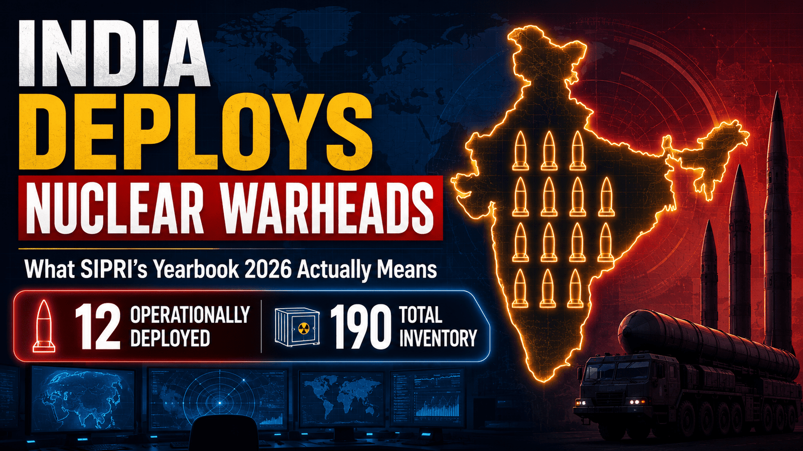 India Deploys Nuclear Warheads for the First Time in History