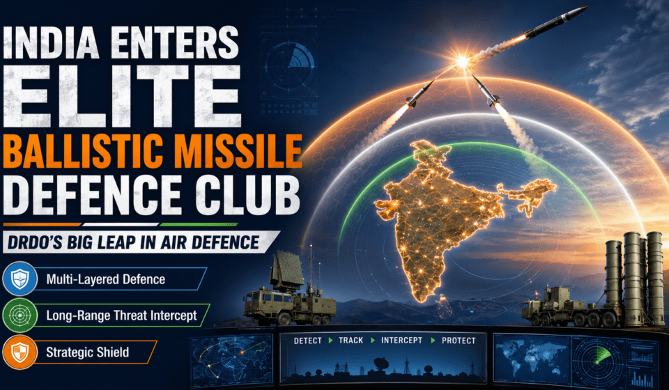 India Enters Elite Ballistic Missile Defence Club DRDO’s Big Leap in Air Defence