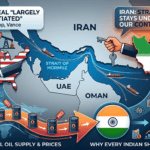 Iran-USA Deal and the Strait of Hormuz What Is Happening, What It Means for Oil, and Why Every Indian Should Care
