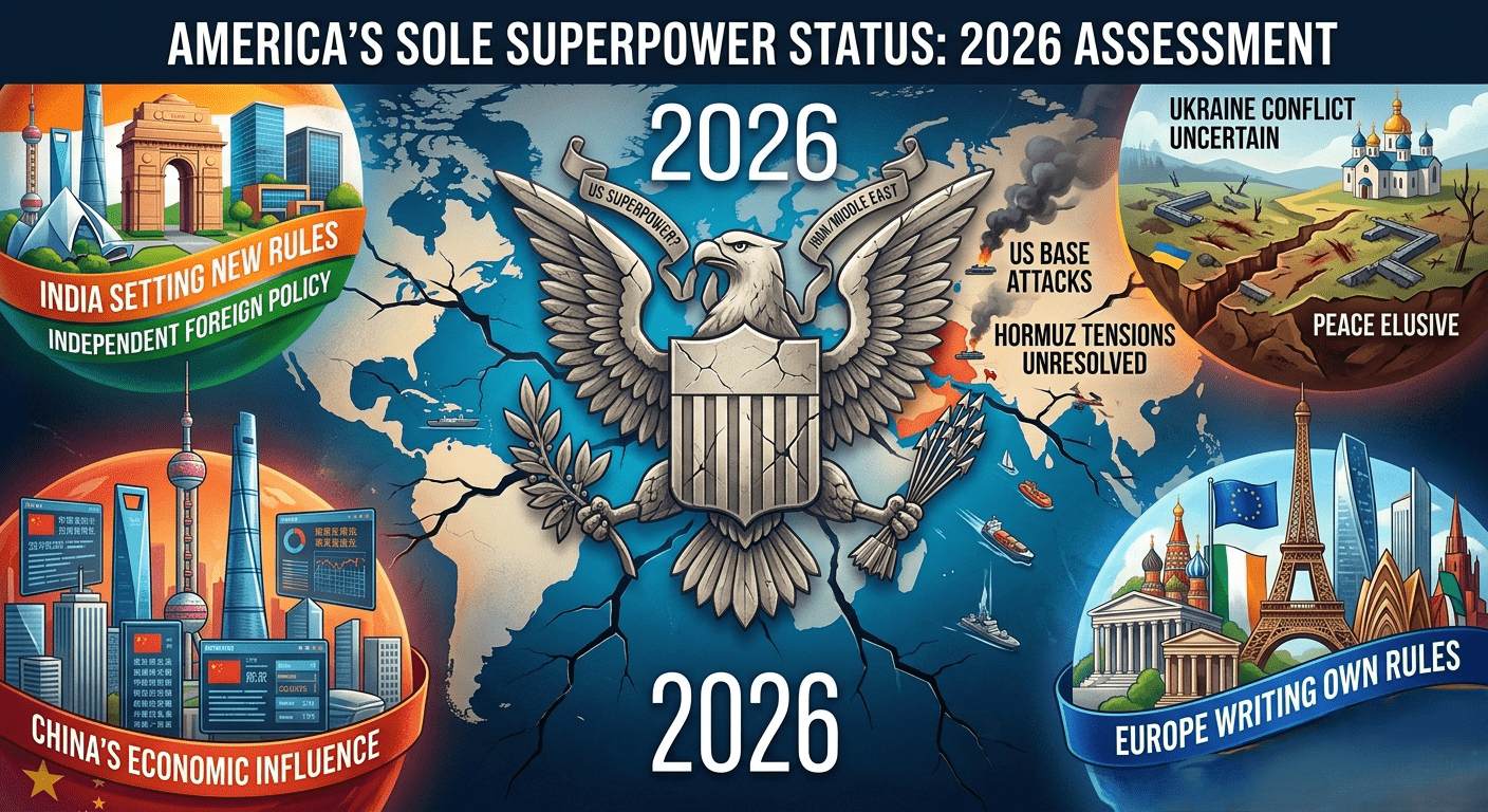 Is America Still the World’s Sole Superpower An Honest Assessment After 90 Days of Iran, Ukraine, and a Fracturing World Order