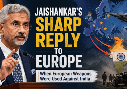 Jaishankar’s Sharp Reply to Europe: When European Weapons Were Used Against India