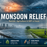 Monsoon relief brings growth and recovery
