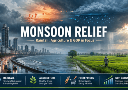 Monsoon relief brings growth and recovery