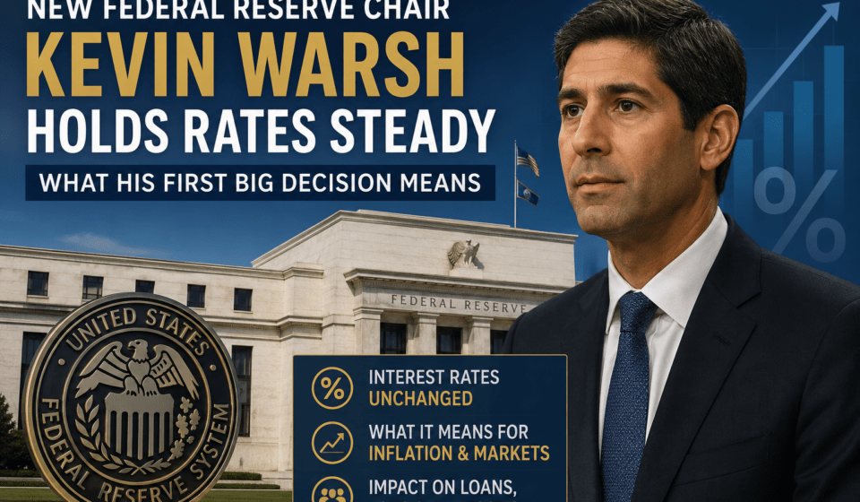 New Federal Reserve Chief Kevin Warsh Holds Rates Steady What His First Big Decision Means