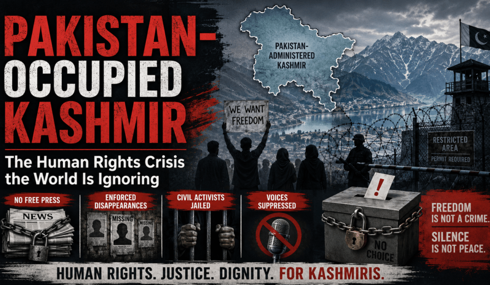 Pakistan-Occupied Kashmir The Human Rights Crisis the World Is Ignoring