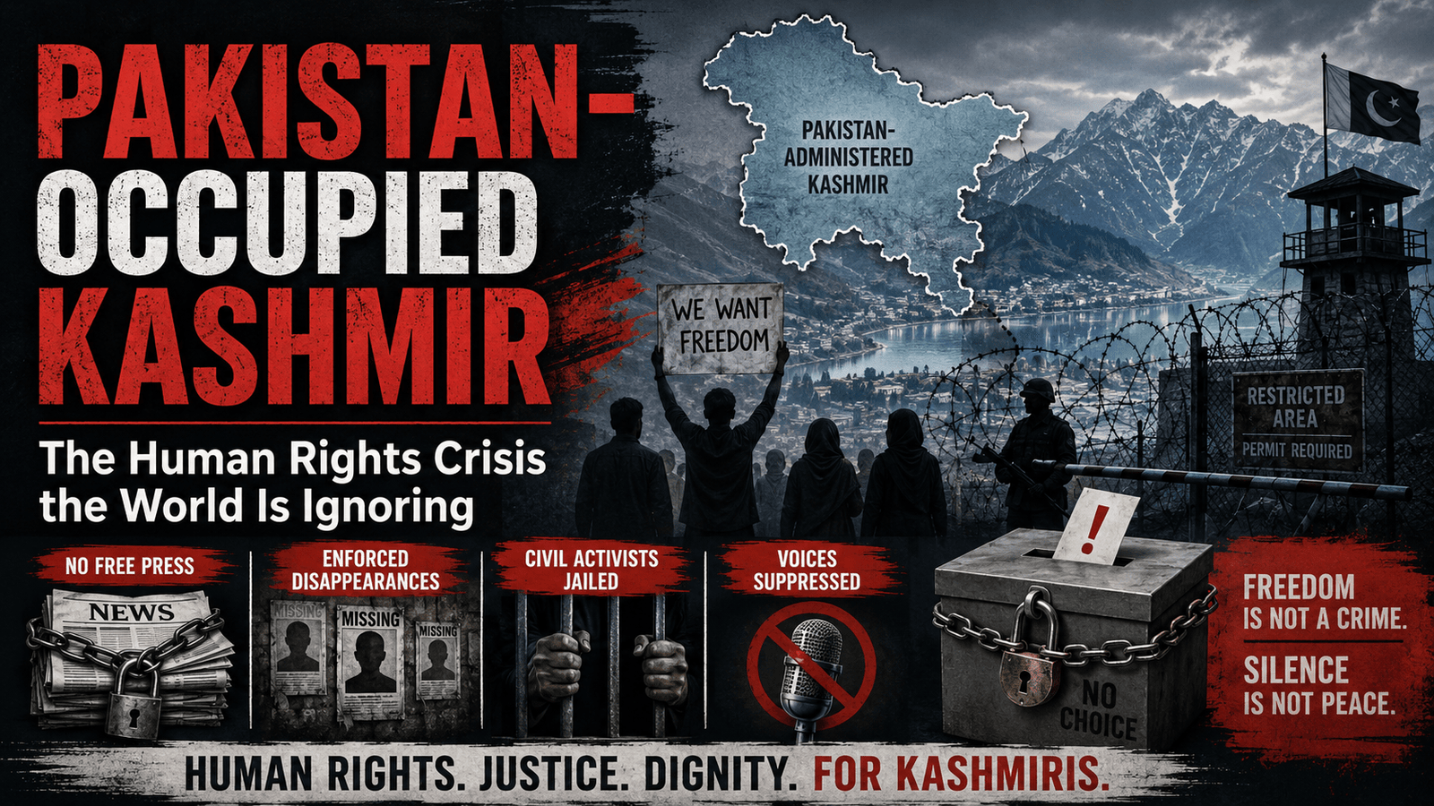 Pakistan-Occupied Kashmir The Human Rights Crisis the World Is Ignoring