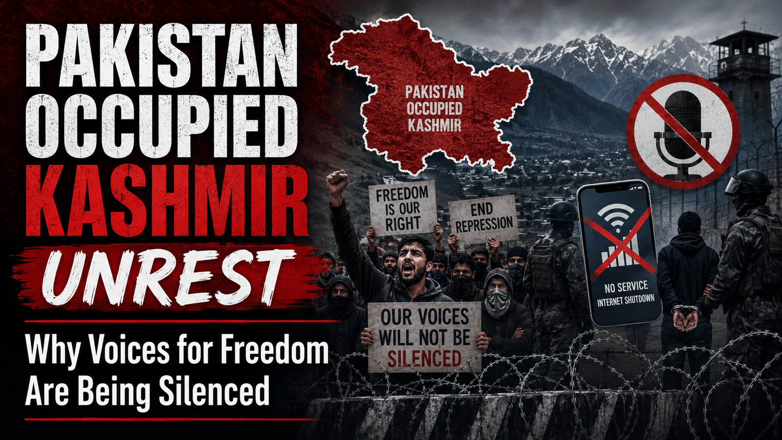 Pakistan Occupied Kashmir Unrest Why Voices for Freedom Are Being Silenced