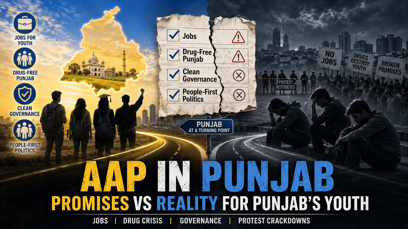 Promises and reality in Punjab politics