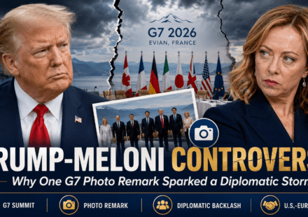 Trump-Meloni Controversy Why One G7 Photo Remark Sparked a Diplomatic Storm