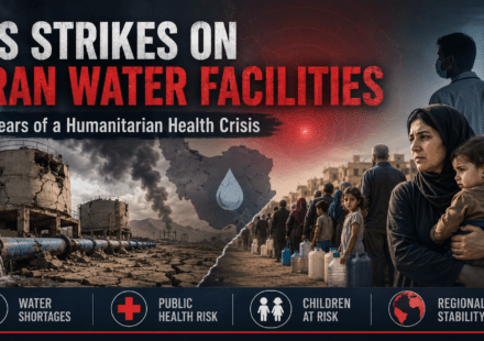 US Strikes on Iran Water Facilities Raise Fears of a Humanitarian Health Crisis