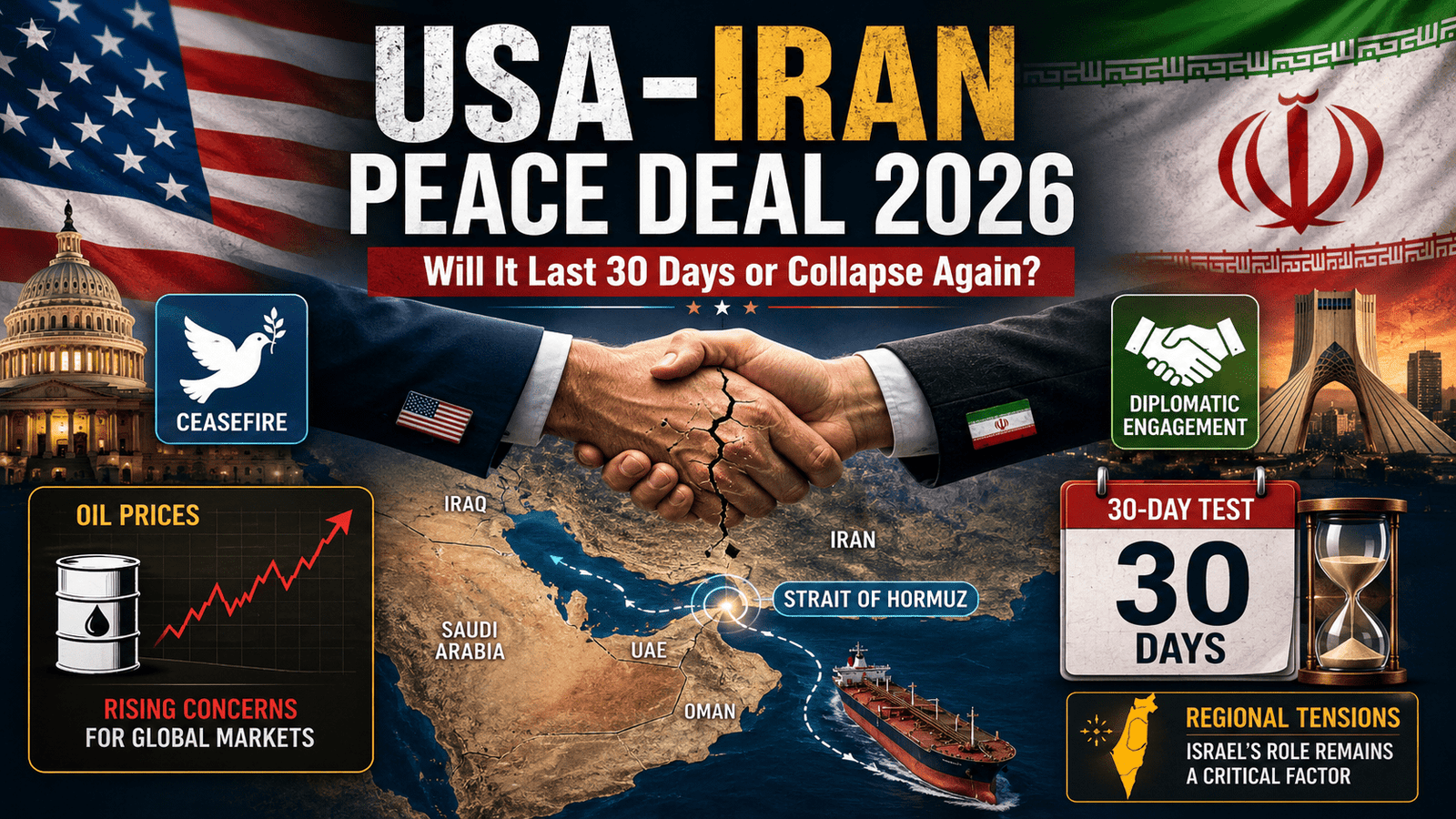 USA-Iran Peace Deal 2026 Will It Last 30 Days or Collapse Again