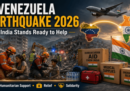 Venezuela earthquake relief from India