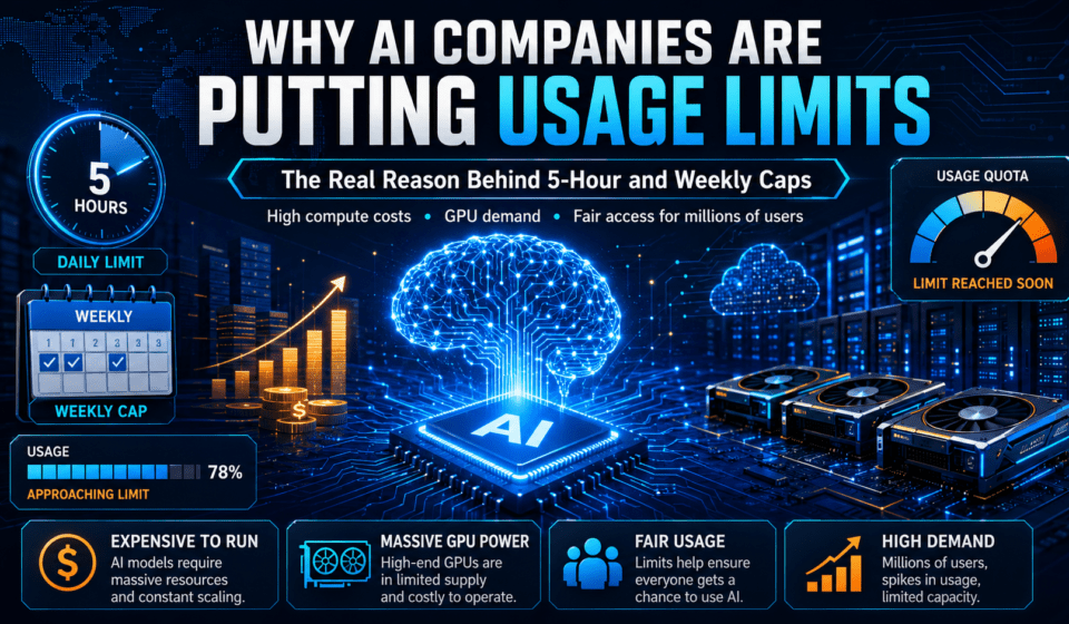 Why AI Companies Are Putting Usage Limits The Real Reason Behind 5-Hour and Weekly Caps