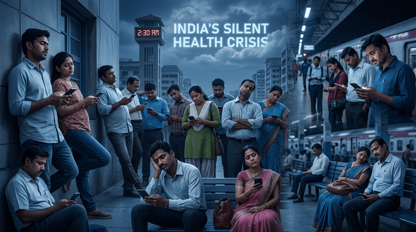 Why India Cannot Sleep The Silent Health Crisis Robbing 1.4 Billion People of Their Best Years
