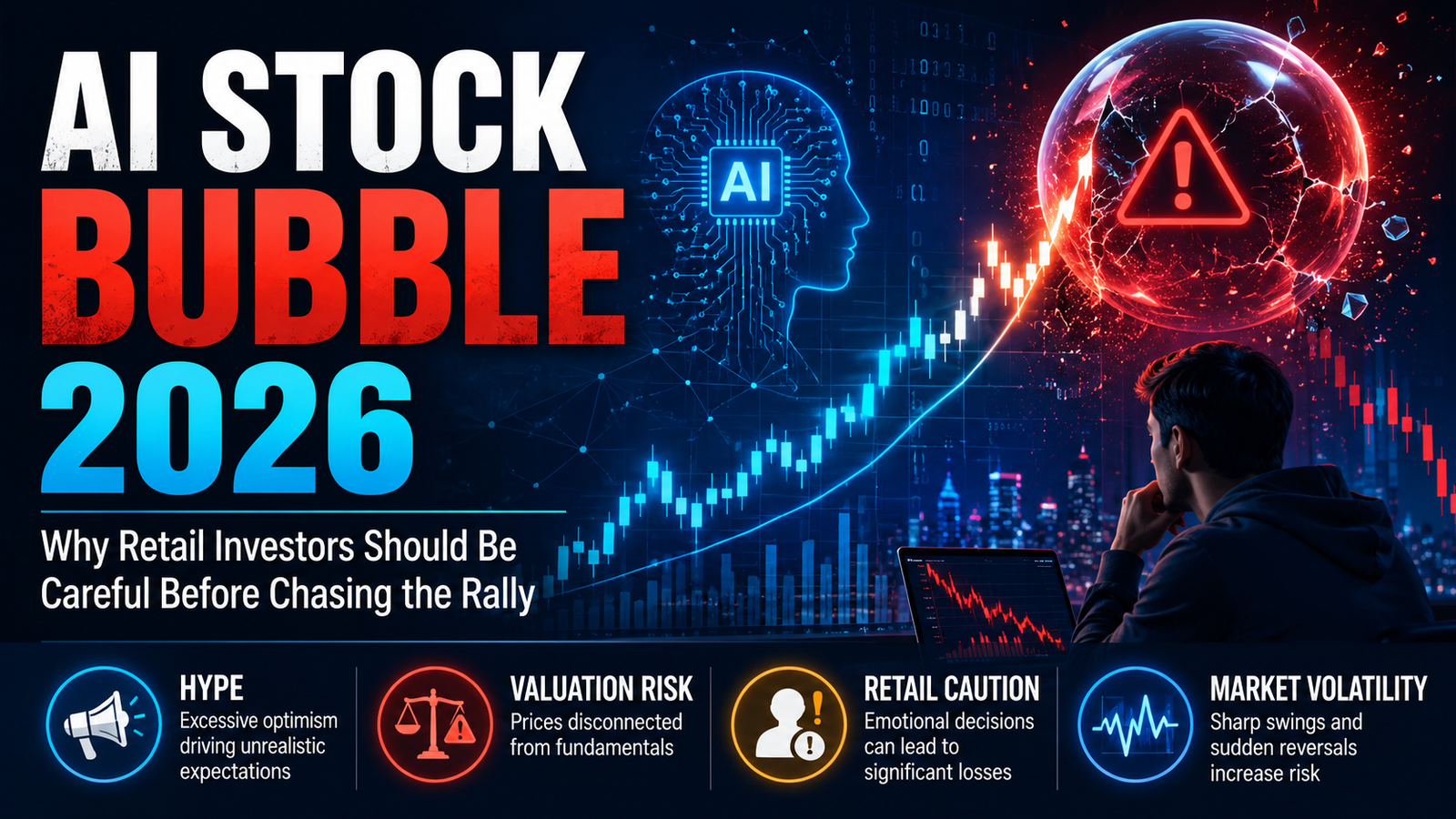 AI stock bubble caution warning