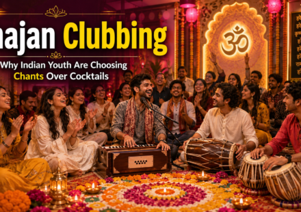 Bhajan clubbing vibes with youth energy