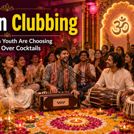 Bhajan clubbing vibes with youth energy