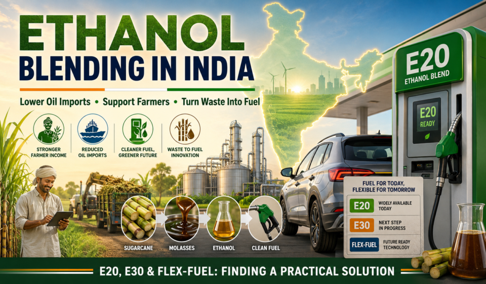 Blending ethanol for India's sustainable future