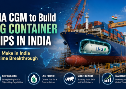 CMA CGM shipbuilding breakthrough in India