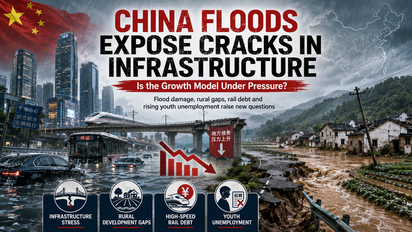 China Floods Expose Cracks in Infrastructure