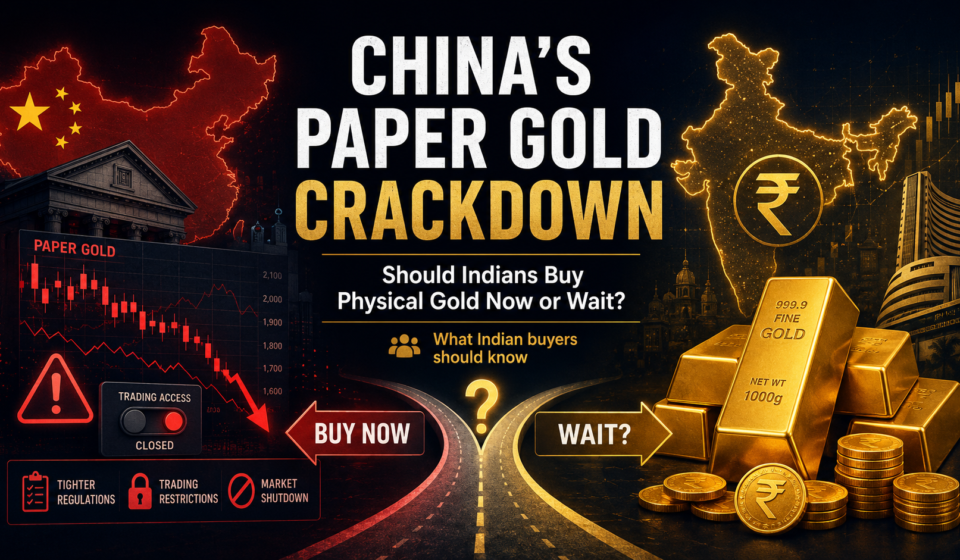 China vs India Gold Investment Choices