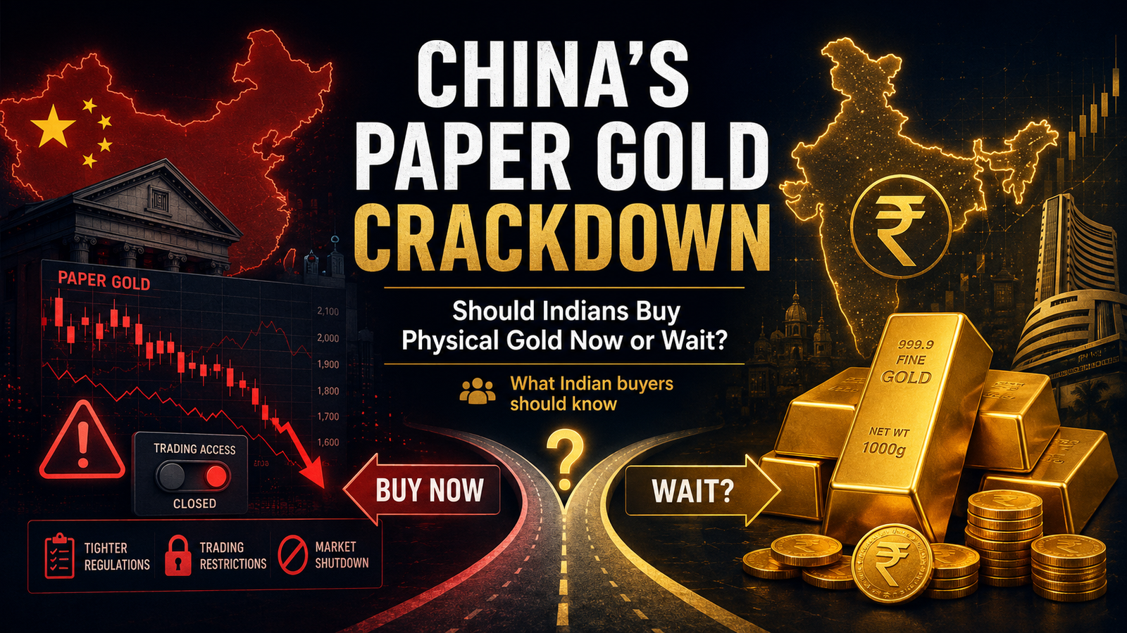 China vs India Gold Investment Choices