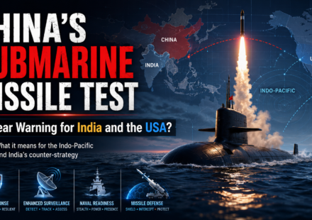 China's missile test and Indo-Pacific tensions