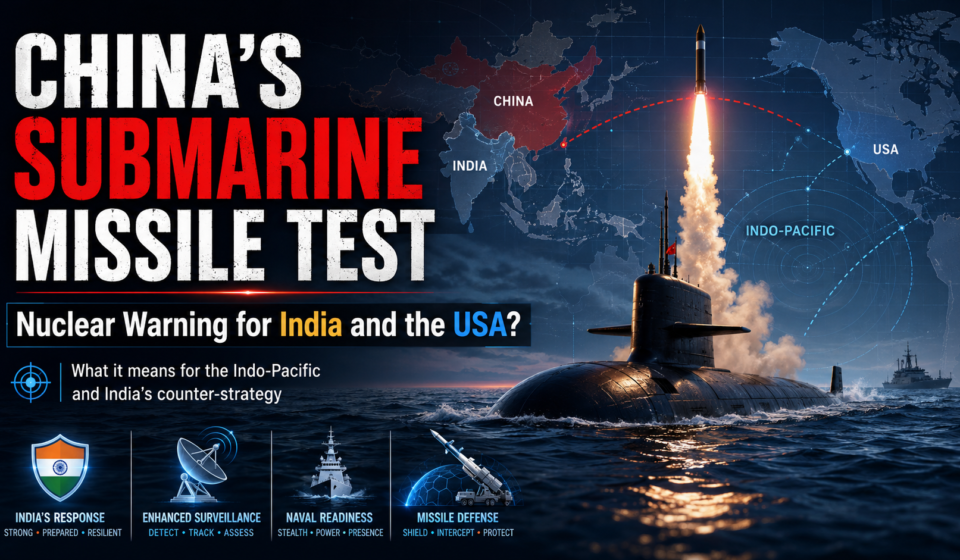 China's missile test and Indo-Pacific tensions