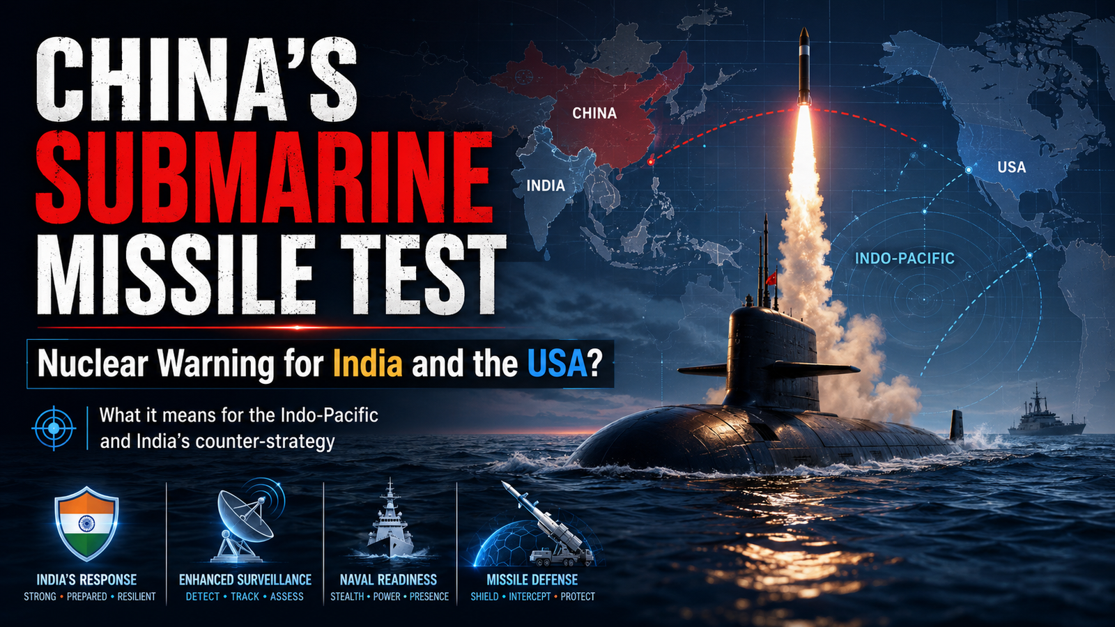 China's missile test and Indo-Pacific tensions