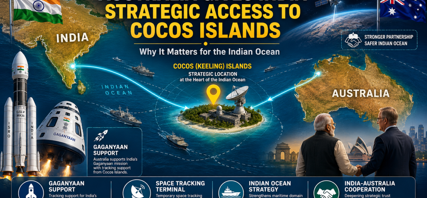 Connecting India and Australia for strategic access