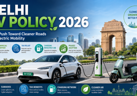 Delhi's EV Policy 2026 initiative