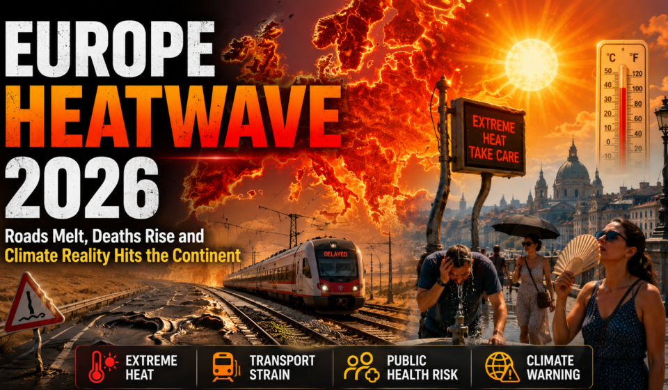 Europe Heatwave 2026 Roads Melt, Deaths Rise and Climate Reality Hits the Continent