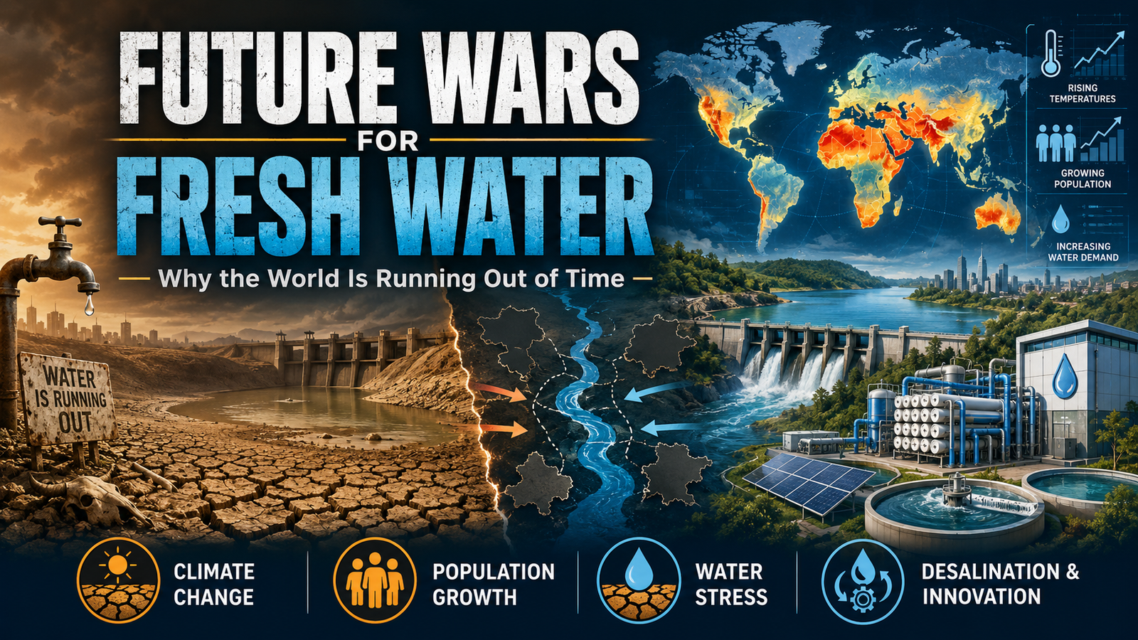 Futures of water scarcity and innovation