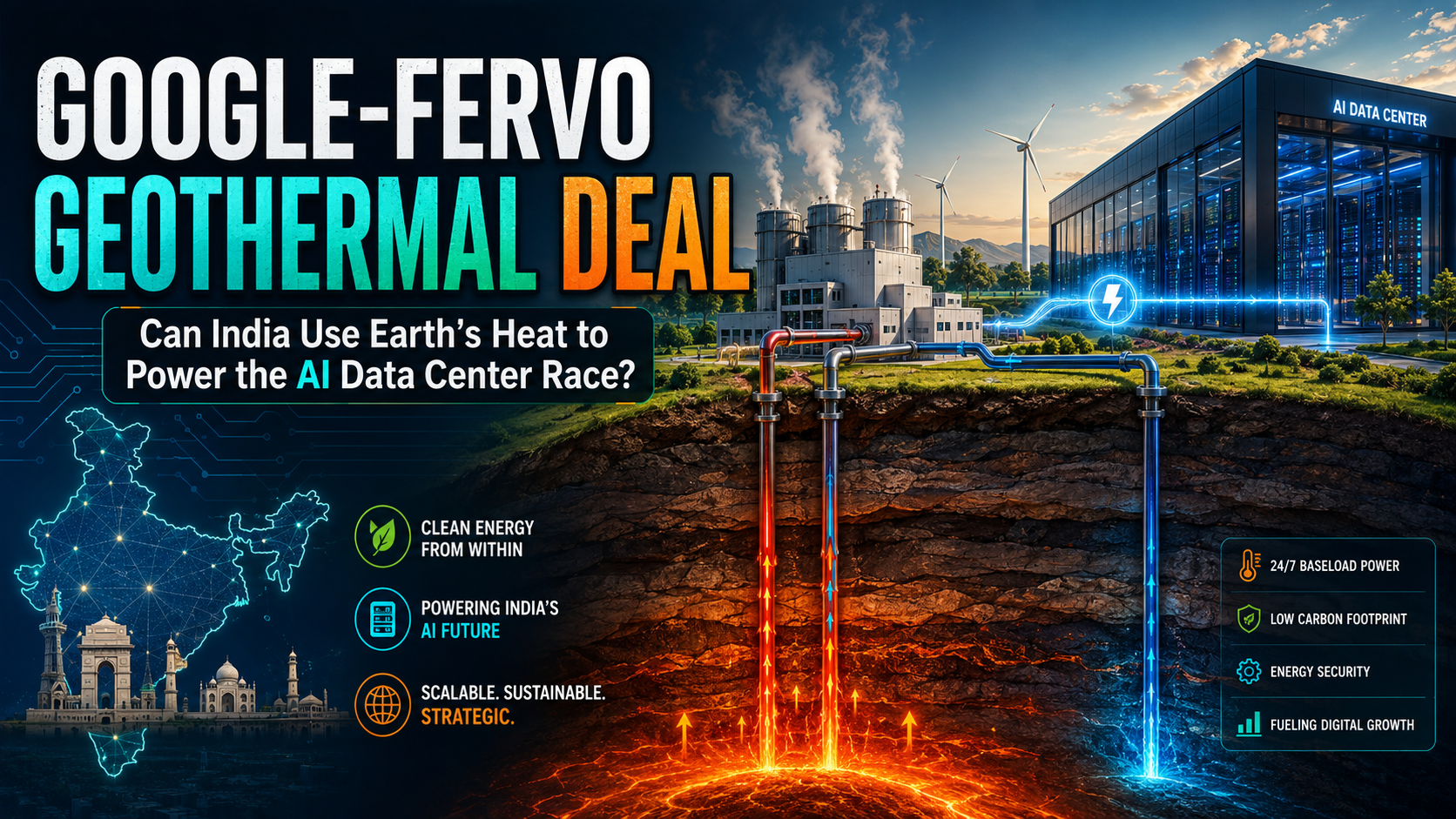 Geothermal energy for India's AI future