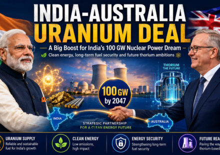 India-Australia uranium deal infographic
