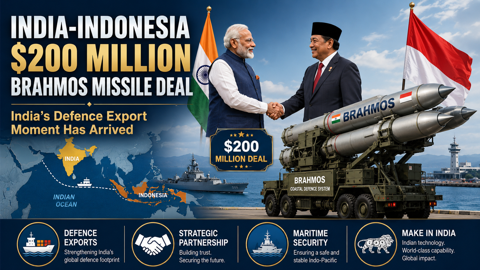 India-Indonesia missile defence deal