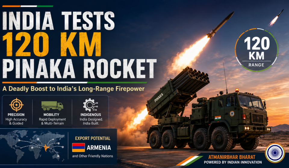 India tests Pinaka rocket system