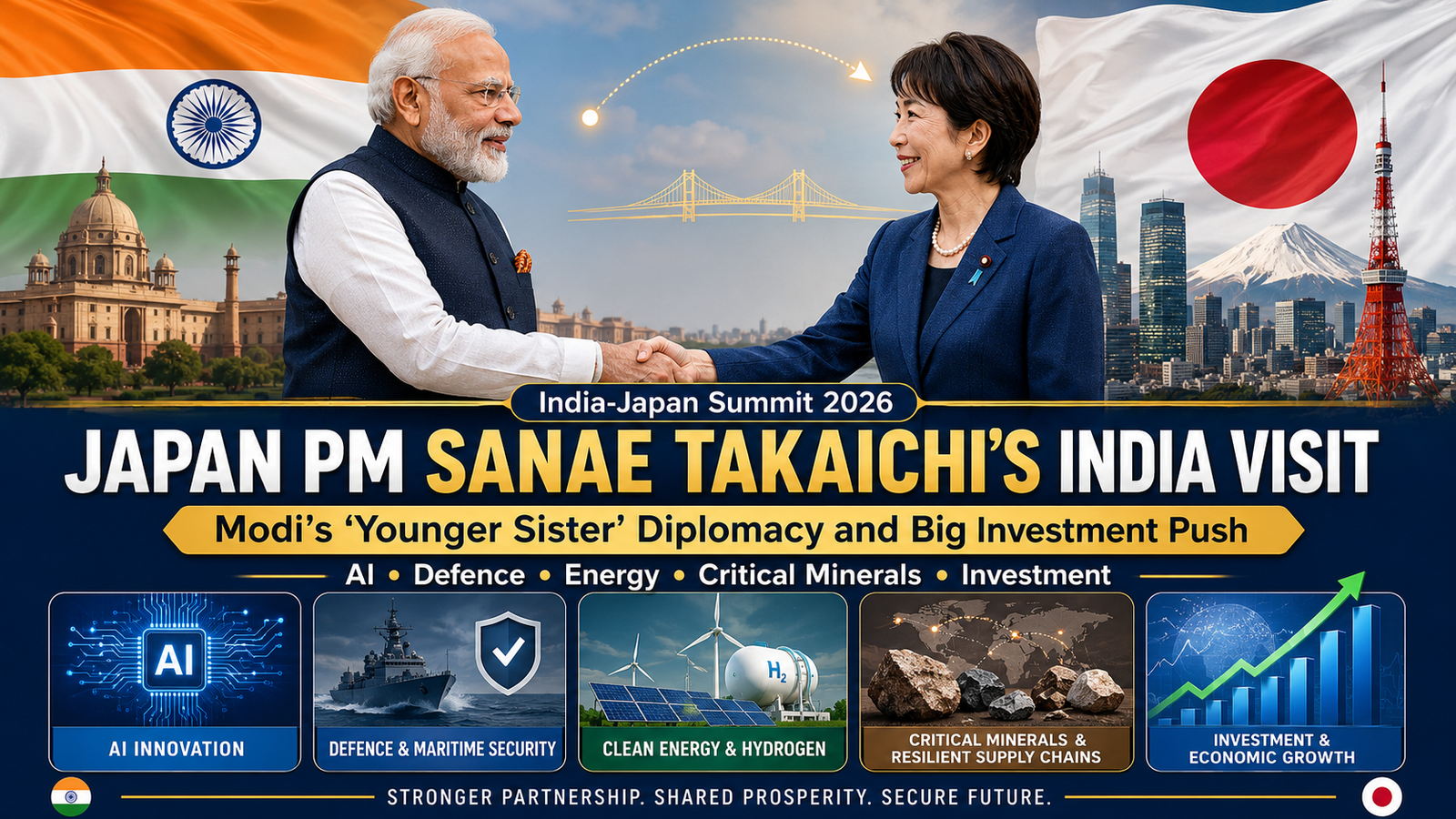 Indian-Japanese summit highlights and cooperation