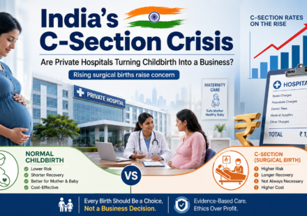 India's C-section crisis in focus
