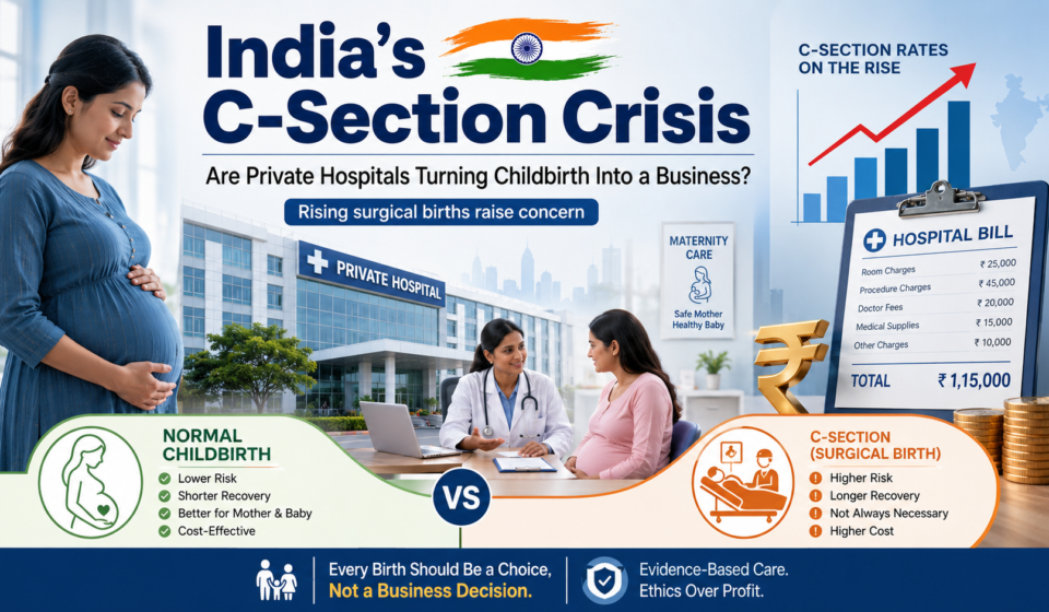 India's C-section crisis in focus