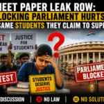 NEET paper leak and student protest