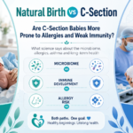 Natural Birth vs C-Section Are C-Section Babies More Prone to Allergies and Weak Immunity