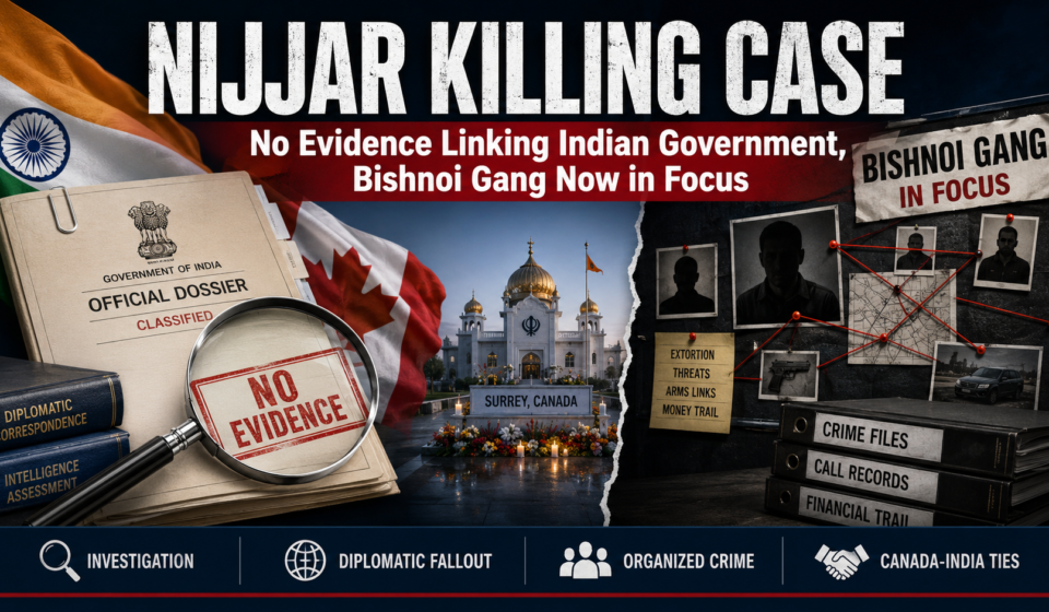 Nijjar killing case investigation update